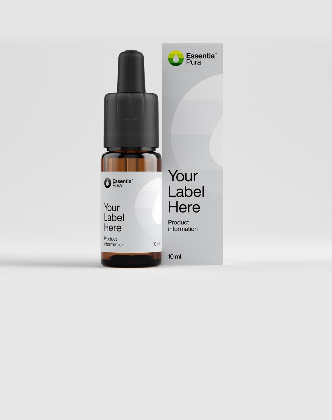 white label cbd product and packaing sample